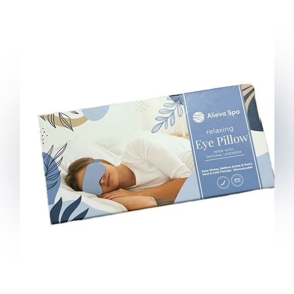 Alieva Spa Lavender Eye Pillow Eye Mask Aromatherapy - Picture 1 of 1